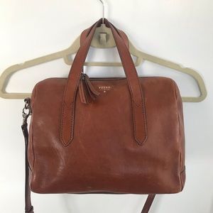 Fossil Sydney Satchel, 100% Leather handBag
